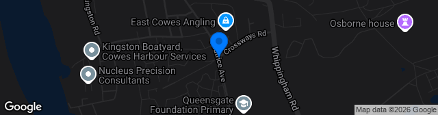 Map showing Beatrice Avenue
