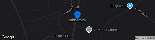Map showing The Inkberrow Recreation Ground