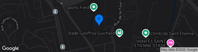 Map showing Stade Salif Keita