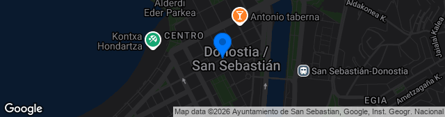 Map showing Campo José Luis Orbegozo