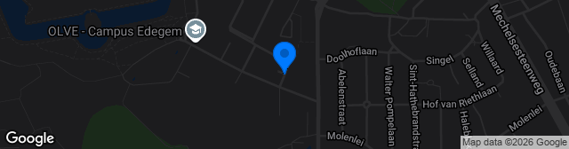 Map showing Sportcomplex Ter Beke