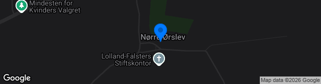 Map showing LUIF´s anlæg