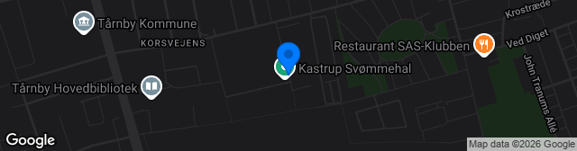 Map showing Kastrup IA ved Røllikevej