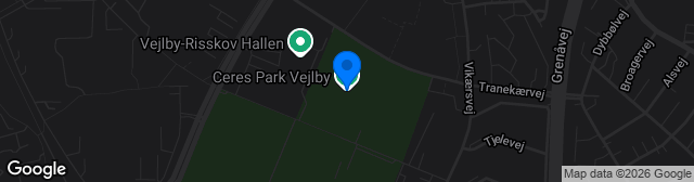 Map showing Ceres Park Vejlby