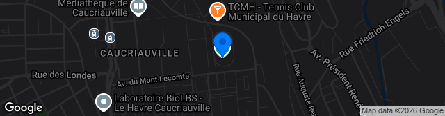 Map showing Stade Jules Ladoumègue