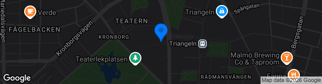 Map showing Malmö IP