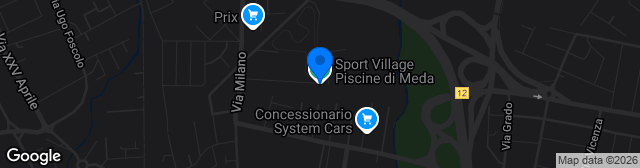 Map showing Stadio Mino Favini