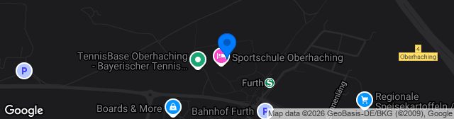 Map showing Sportschule Oberhaching Platz 2