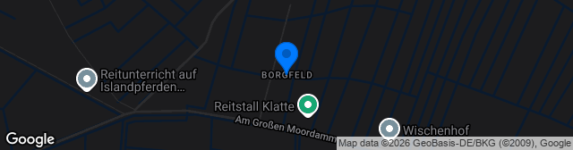 Map showing SPA Borgfeld, Platz 1