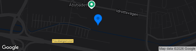 Map showing Åbyvallen 1 Konstgräs