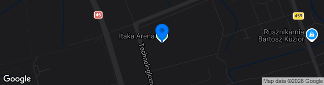 Map showing Itaka Arena