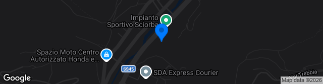 Map showing Stadio La Sciorba