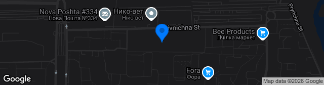 Map showing Obolon Arena