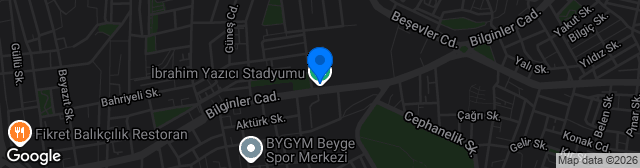Map showing İbrahim Yazıcı Stadyumu