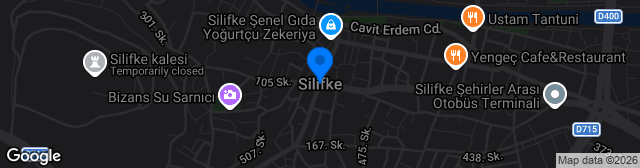 Map showing Silifke Şehir Stadyumu