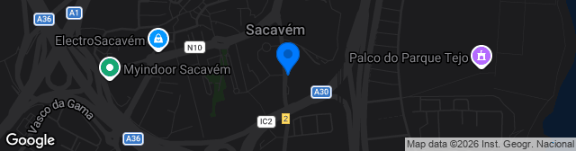 Map showing Complexo Desportivo Elias Pereira Campo 1