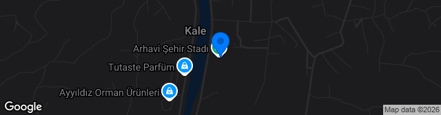 Map showing Arhavi İlçe Stadı