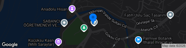 Map showing Anadolu Hisarı Akademi Stadı