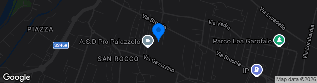 Map showing Stadio Comunale