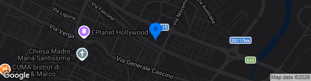 Map showing Stadio Vincenzo Presti