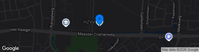 Map showing Sportpark Bentincksdijk (HZVV)
