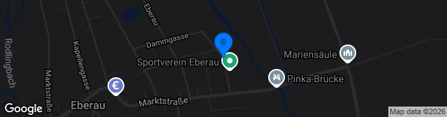 Map showing Sportplatz Eberau