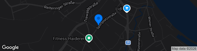 Map showing Wüsterstrom Arena Ybbs