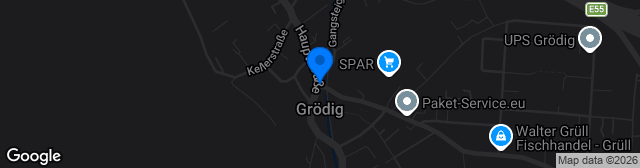 Map showing Stadion Grödig