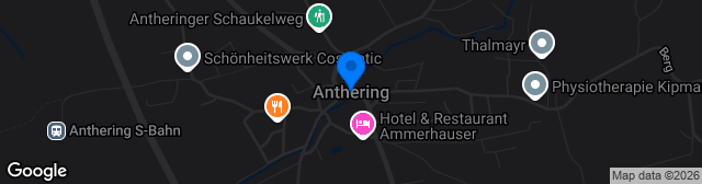 Map showing Haunsbergarena