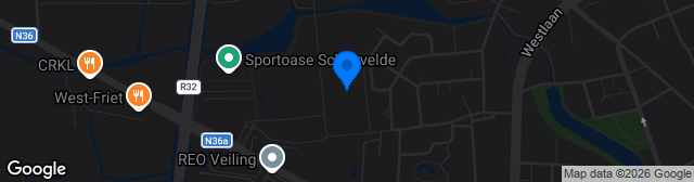 Map showing The NEST