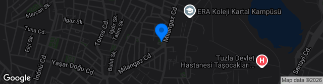 Map showing Florya Metin Oktay Tesisleri Suni Çim Saha