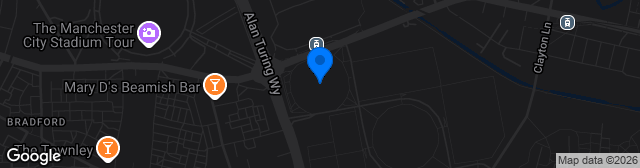 Map showing Joie Stadium