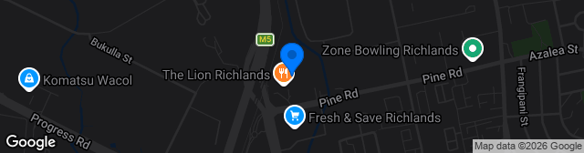 Map showing Luxury Paints Stadium
