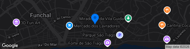 Map showing Campo do Adelino Rodrigues