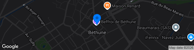 Map showing Stade Hermant-Deprez