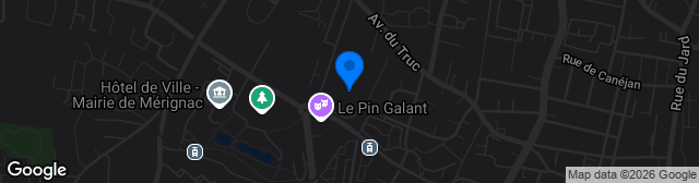 Map showing Stade Robert Brettes 1