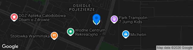 Map showing Stadion OSiR