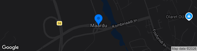 Map showing Maardu linnastaadion