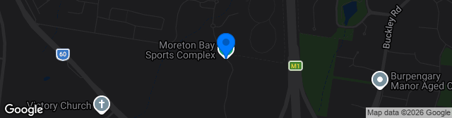 Map showing Moreton Bay Central Sports Complex 1