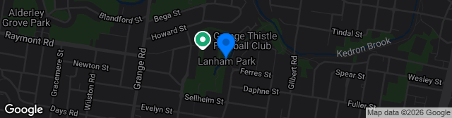 Map showing Lanham Park