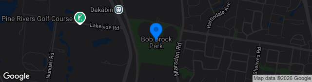 Map showing Bob Brock Park