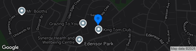 Map showing Sydney United Sports Center