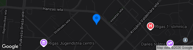 Map showing Stadions Skonto