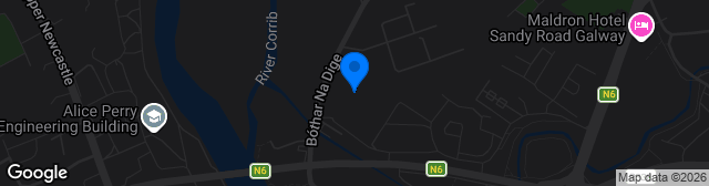 Map showing Eamonn Deacy Park