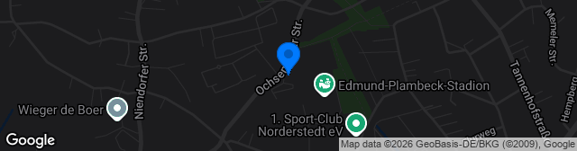 Map showing Edmund-Plambeck-Stadion