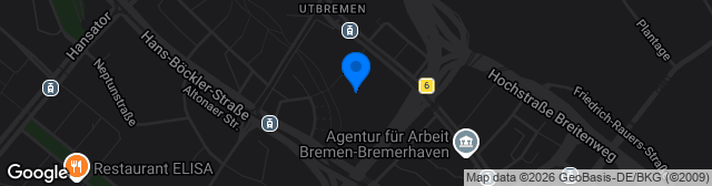 Map showing Stadion am Panzenberg