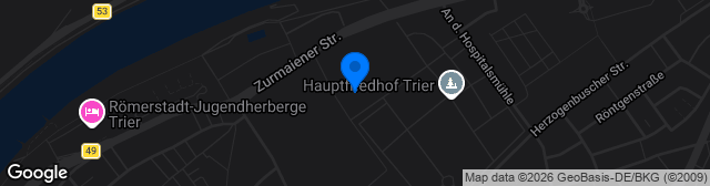 Map showing Moselstadion