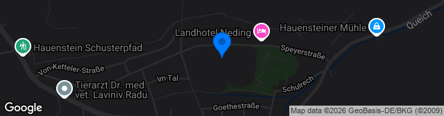 Map showing Stadion am Neding