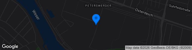 Map showing Weserstadion Platz 11