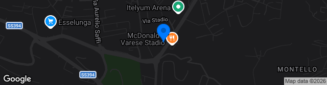 Map showing Stadio Franco Ossola